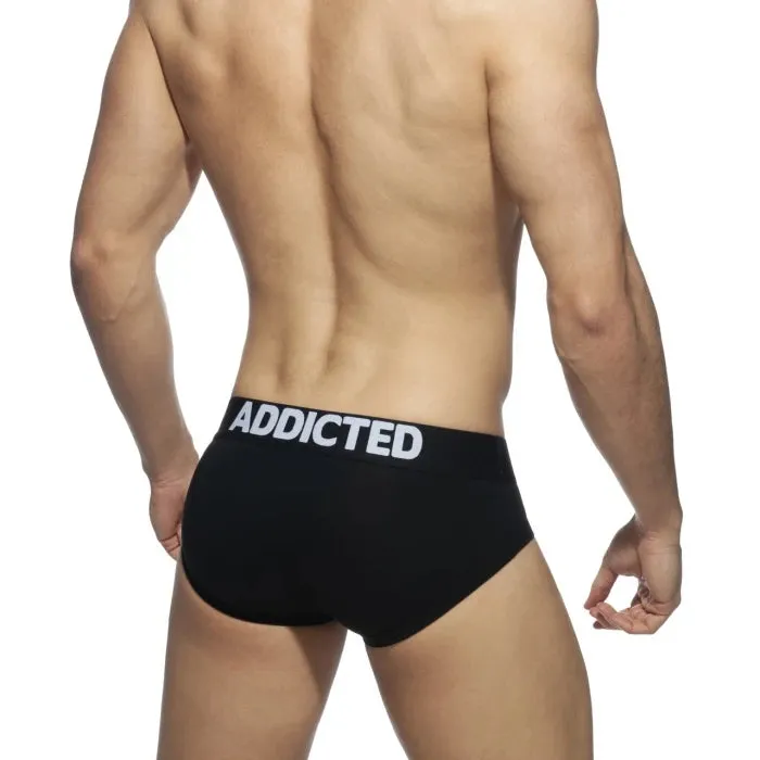 ADDICTED - 3 Pack "My Basic" Brief (Royal Blue, Black & Grey)