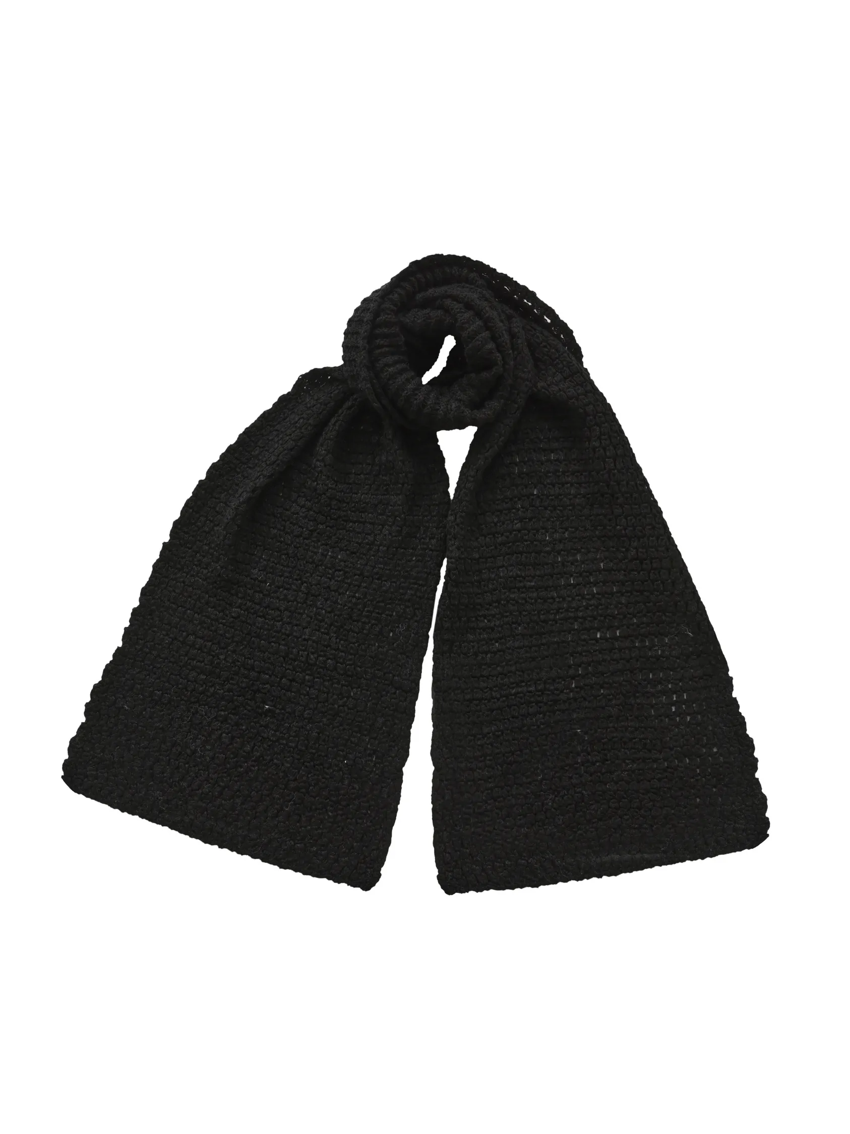 Alexis Cardigan   Scarf Set (Black)
