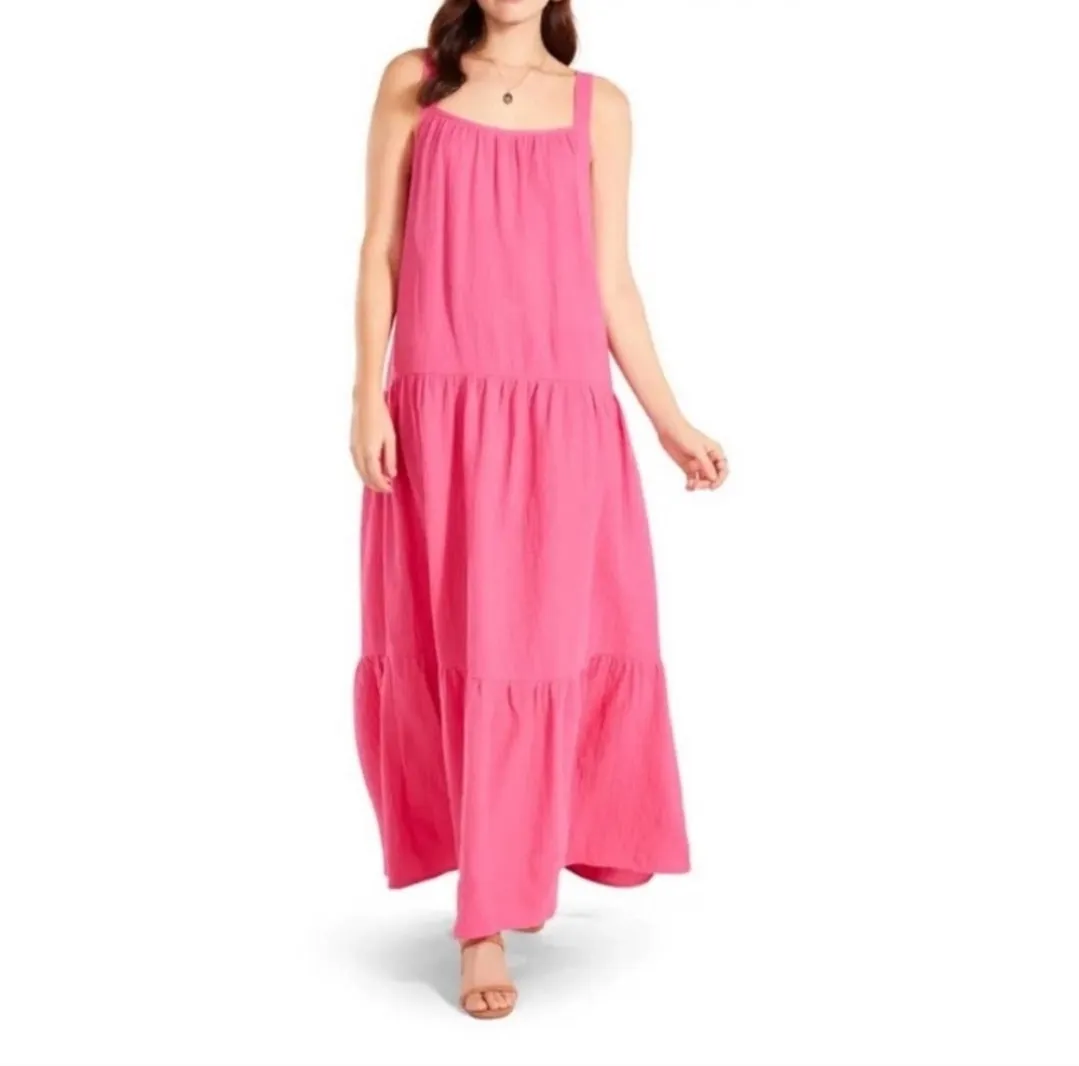 BB DAKOTA BY STEVE MADDEN Tiered Maxi Dress