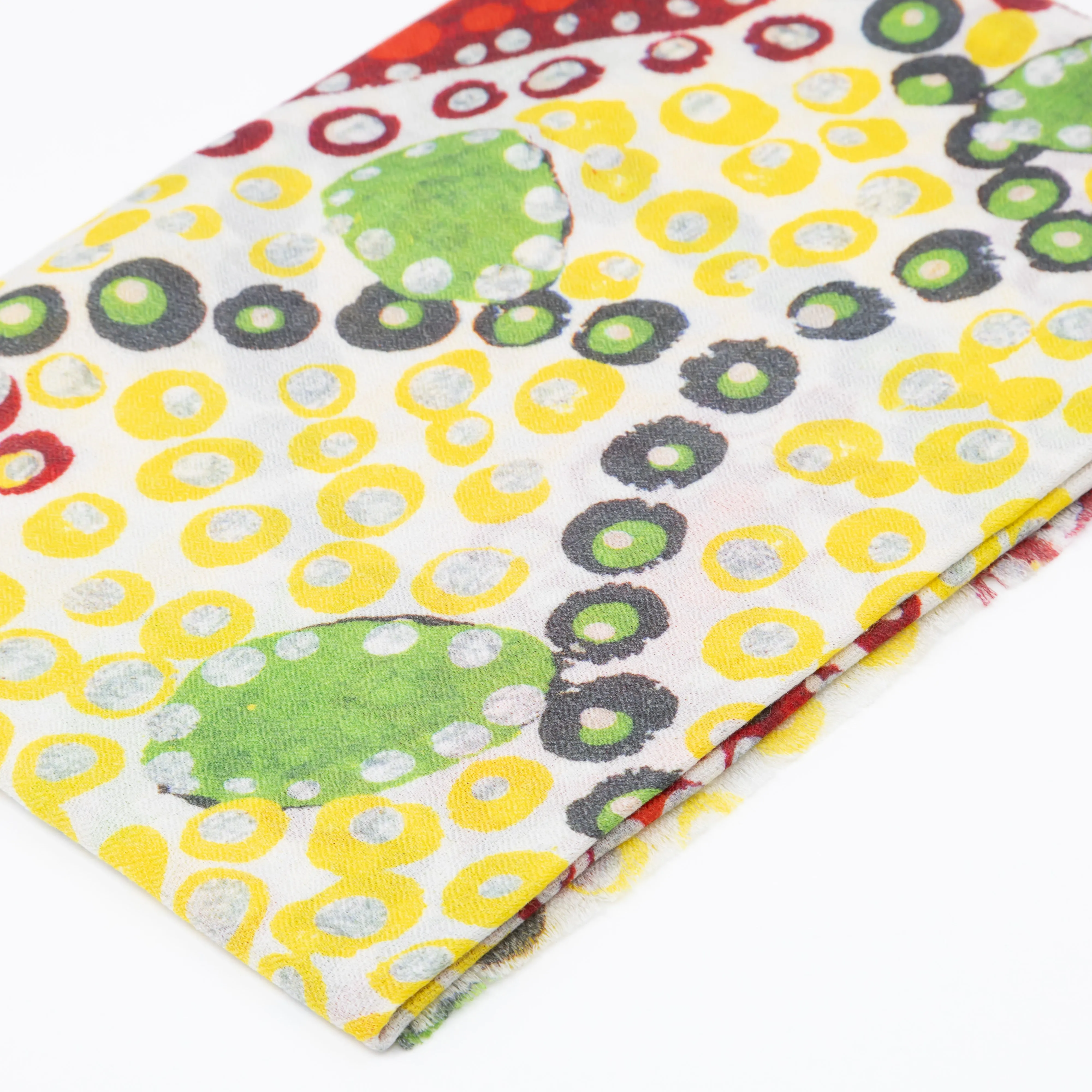 Blooming Sturt Peas – Luxury Cashmere Scarf – Designed by Sally White