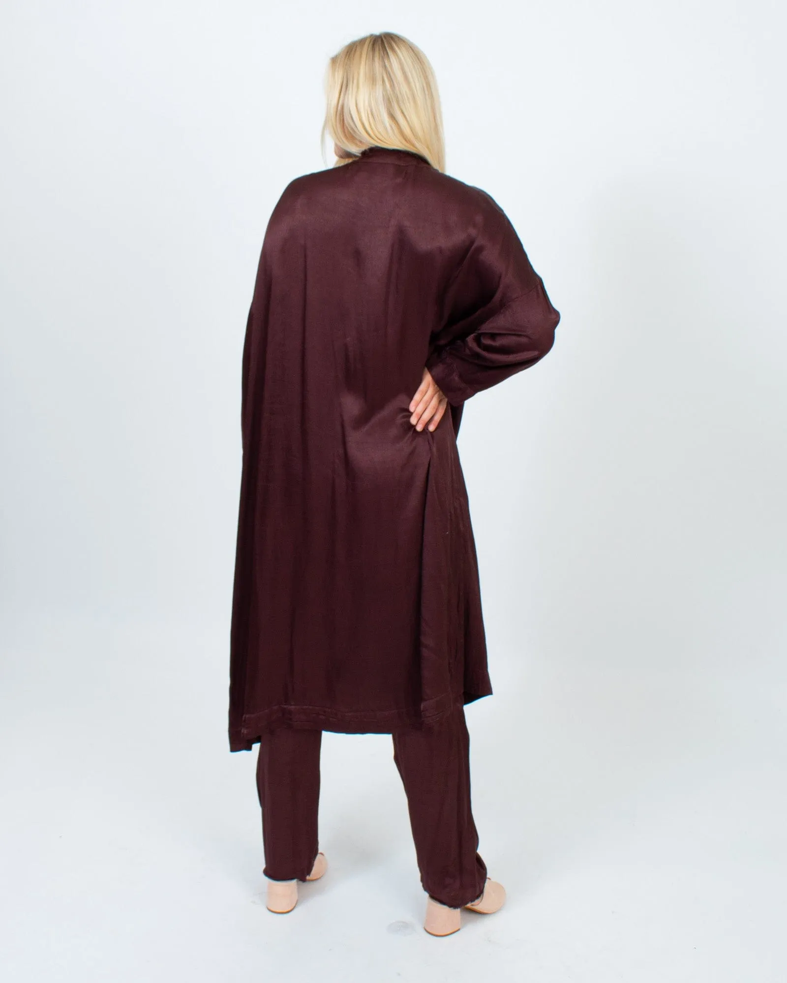 Button Front Dress Set