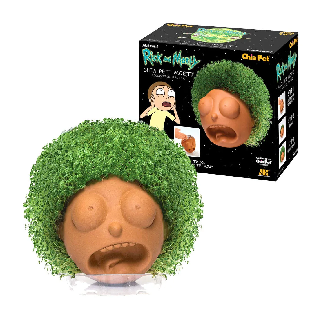 Chia Pet Planter - Rick & Morty -Morty