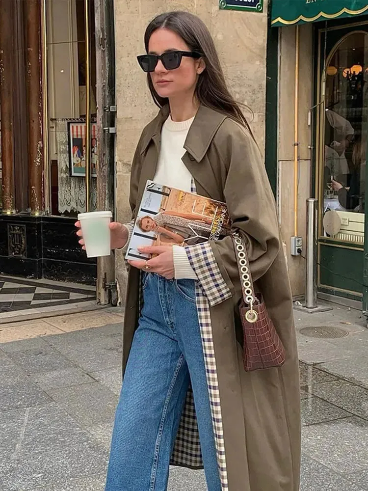 Classic Suede Lightweight Lapeled Collared Coat in 3 Colors / 2 Styles