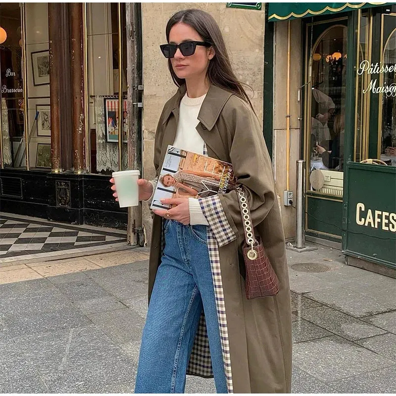 Classic Suede Lightweight Lapeled Collared Coat in 3 Colors / 2 Styles