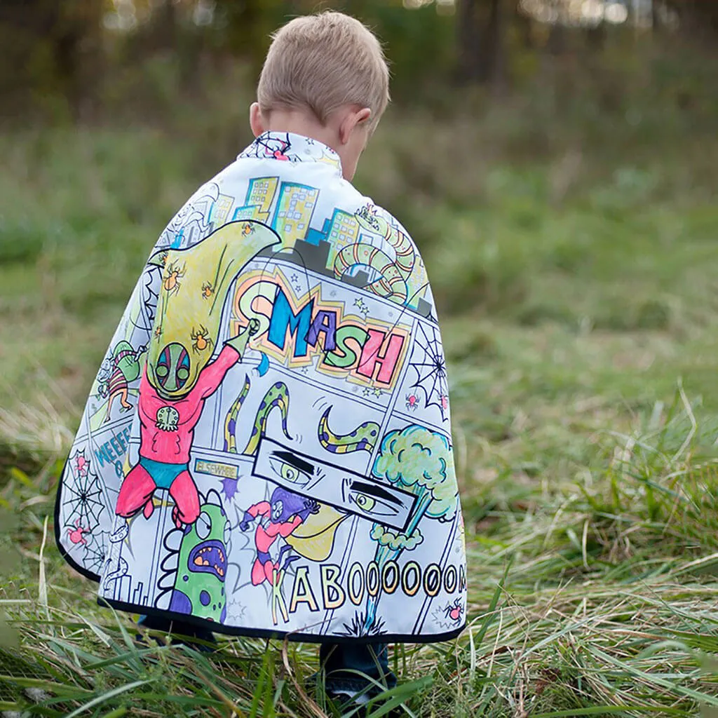 Colour-A-Cape Spider Super Hero