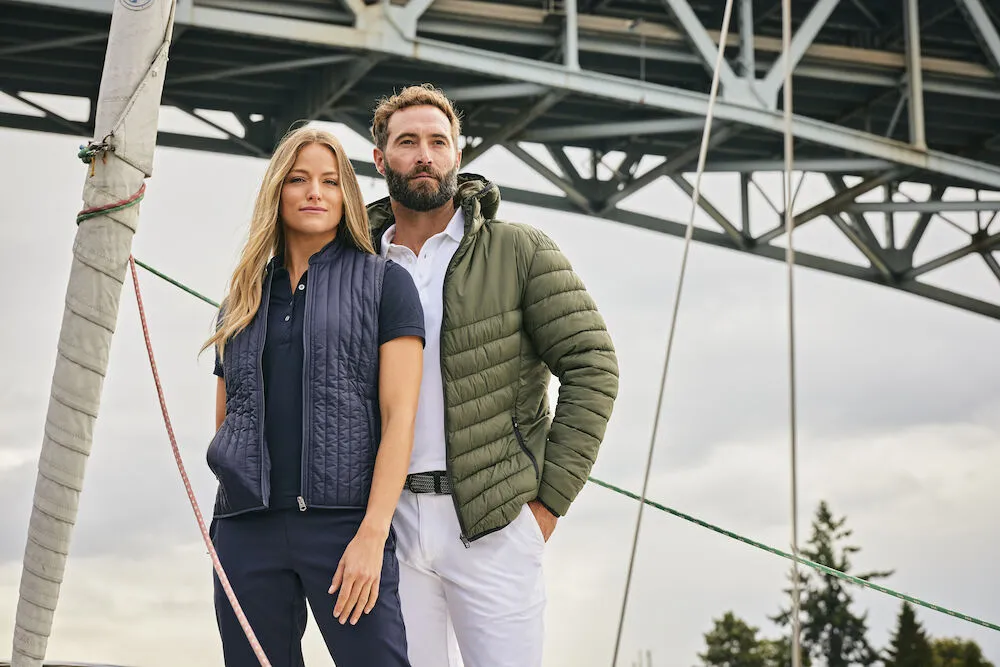 Cutter & Buck Ozette Ladies Padded Body Warmer | Lightweight | Quilted | Navy/Black | XS-2XL