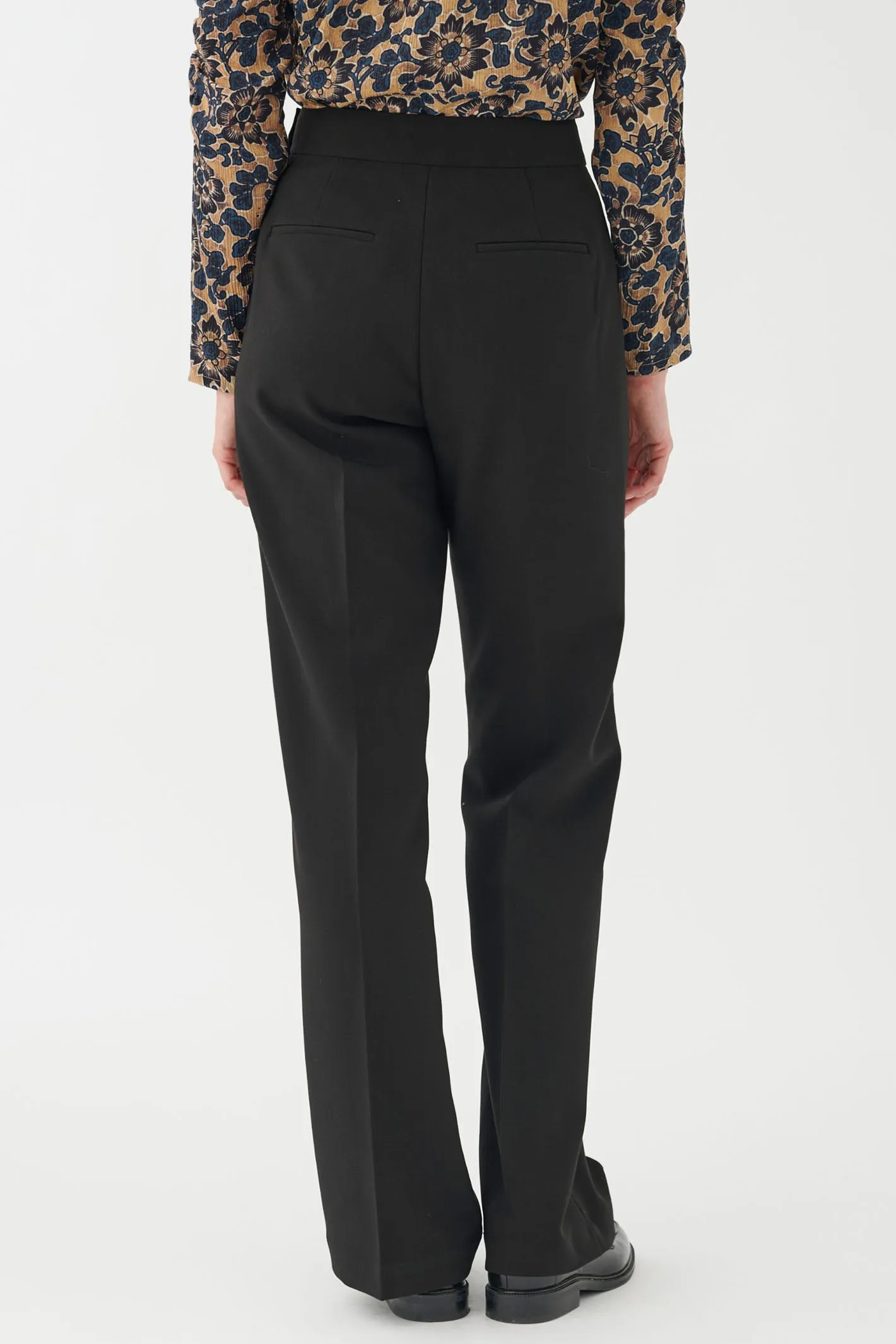Dea Kudibal Isobeldea Trousers Black Button Detail 0990724 1000