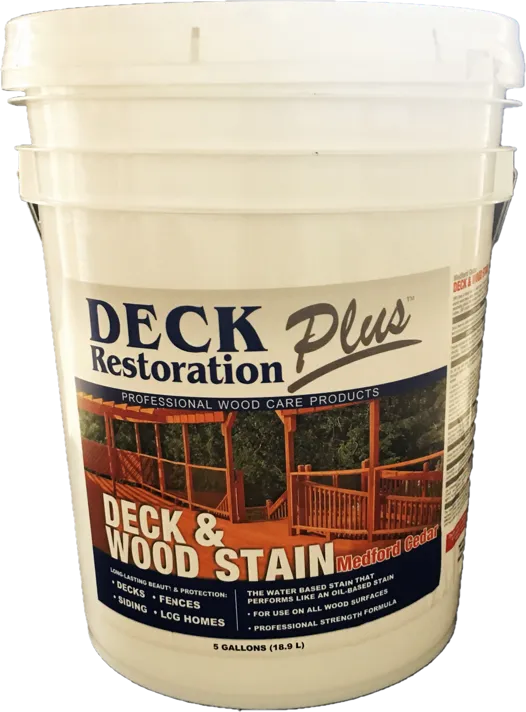 Deck Restoration Plus Deck & Wood Stain: Medford Cedar (FREE SHIPPING on Stains)