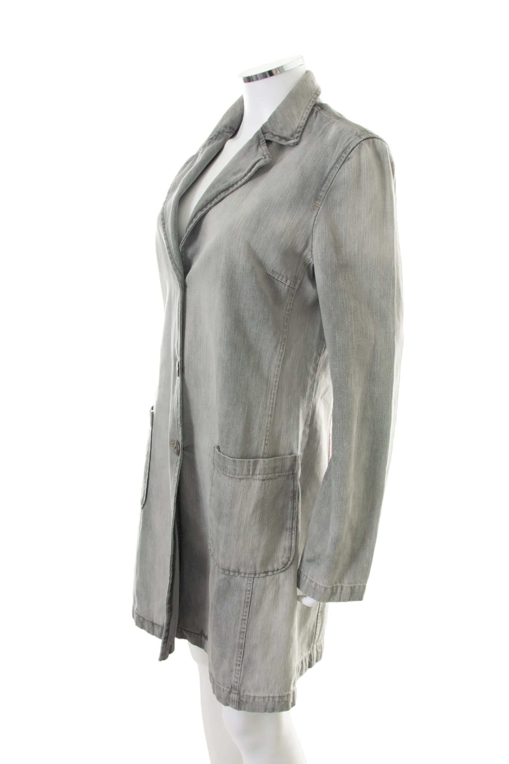 Denim Trench Coat