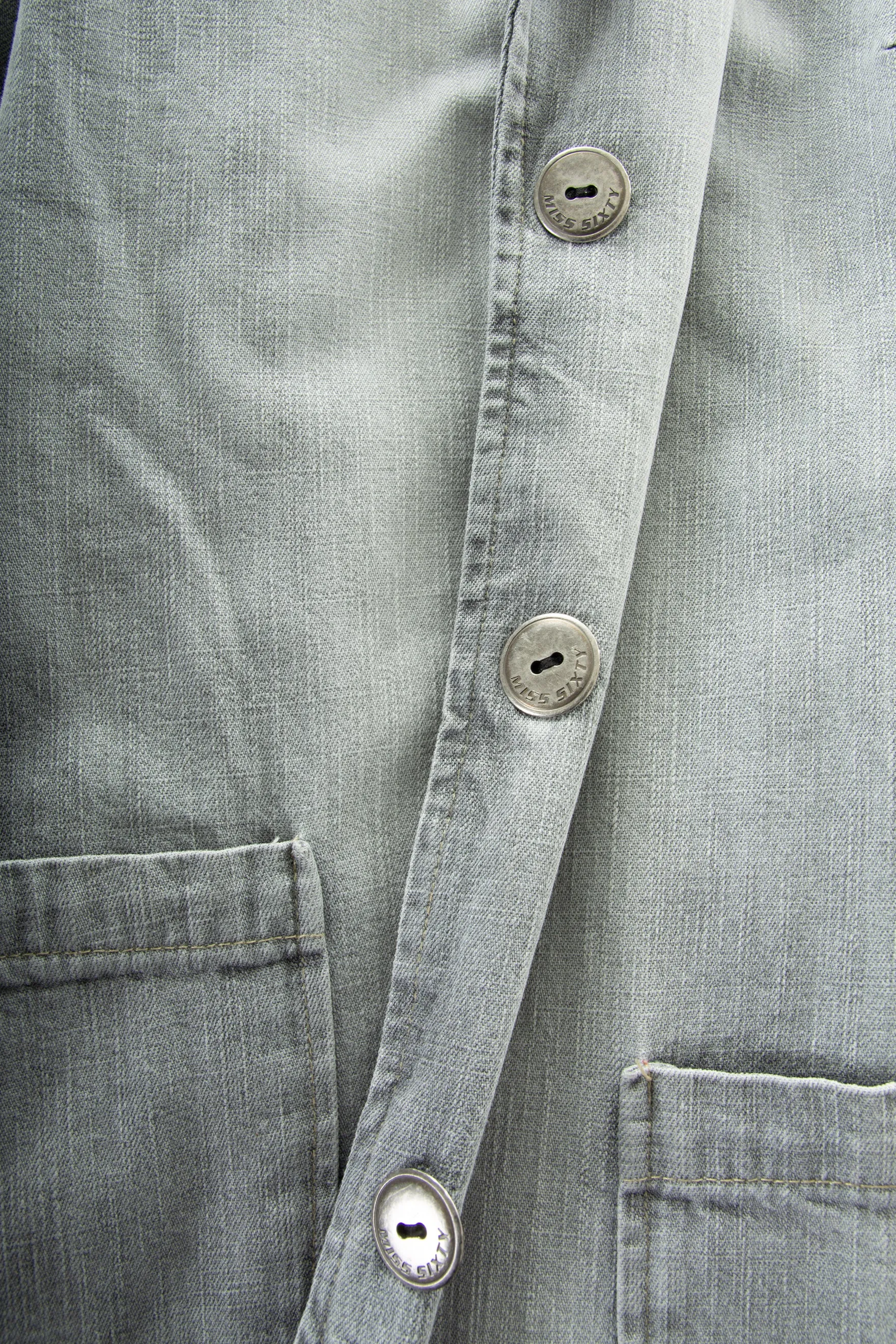 Denim Trench Coat