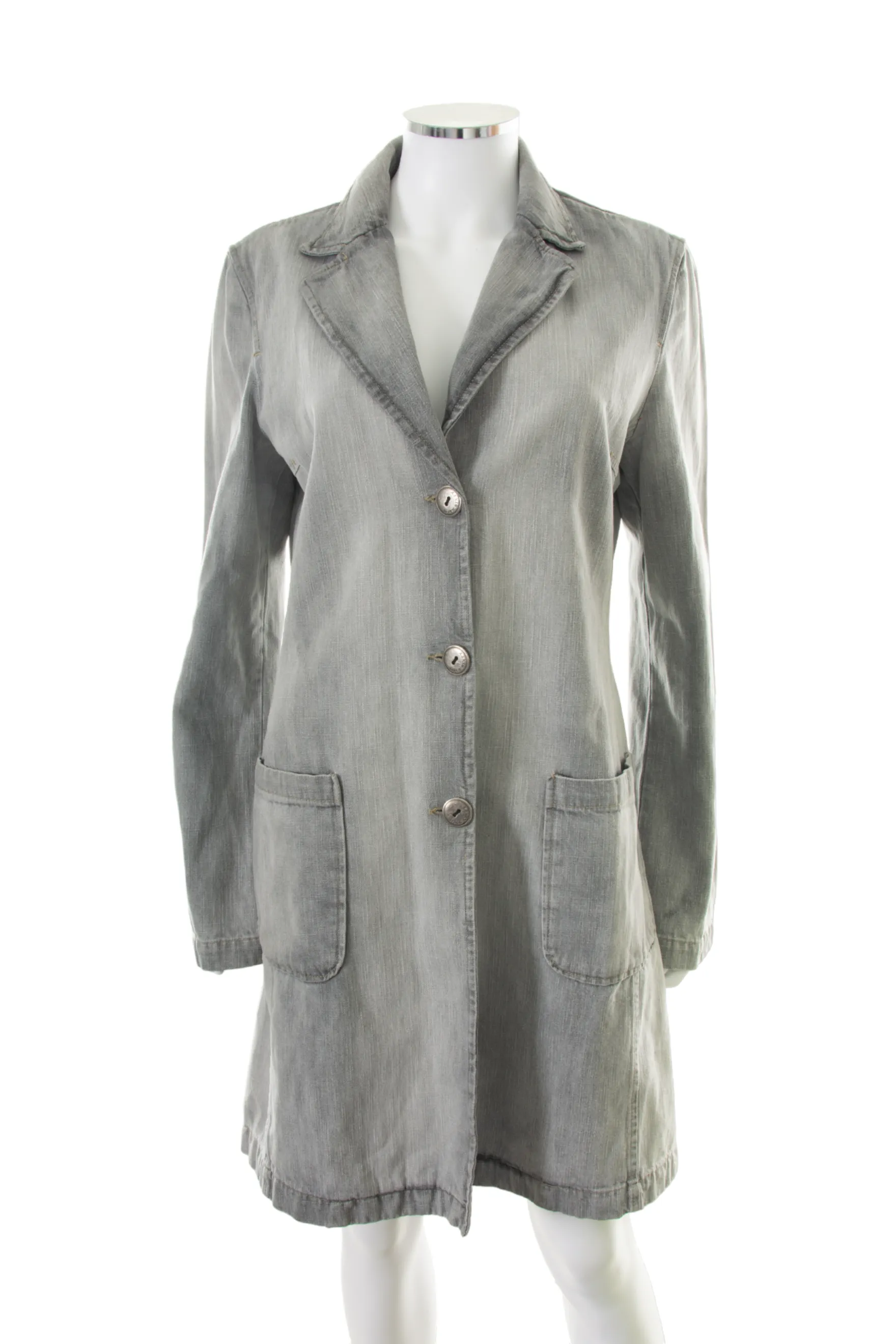 Denim Trench Coat