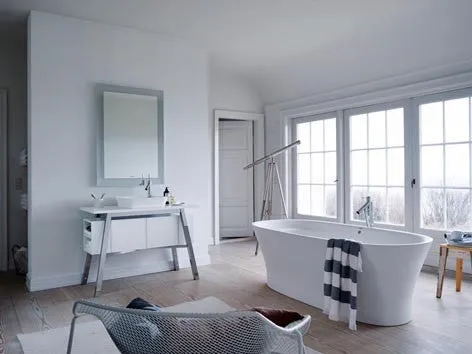 Duravit Cape Cod 1855mm Freestanding Bath - Gloss White