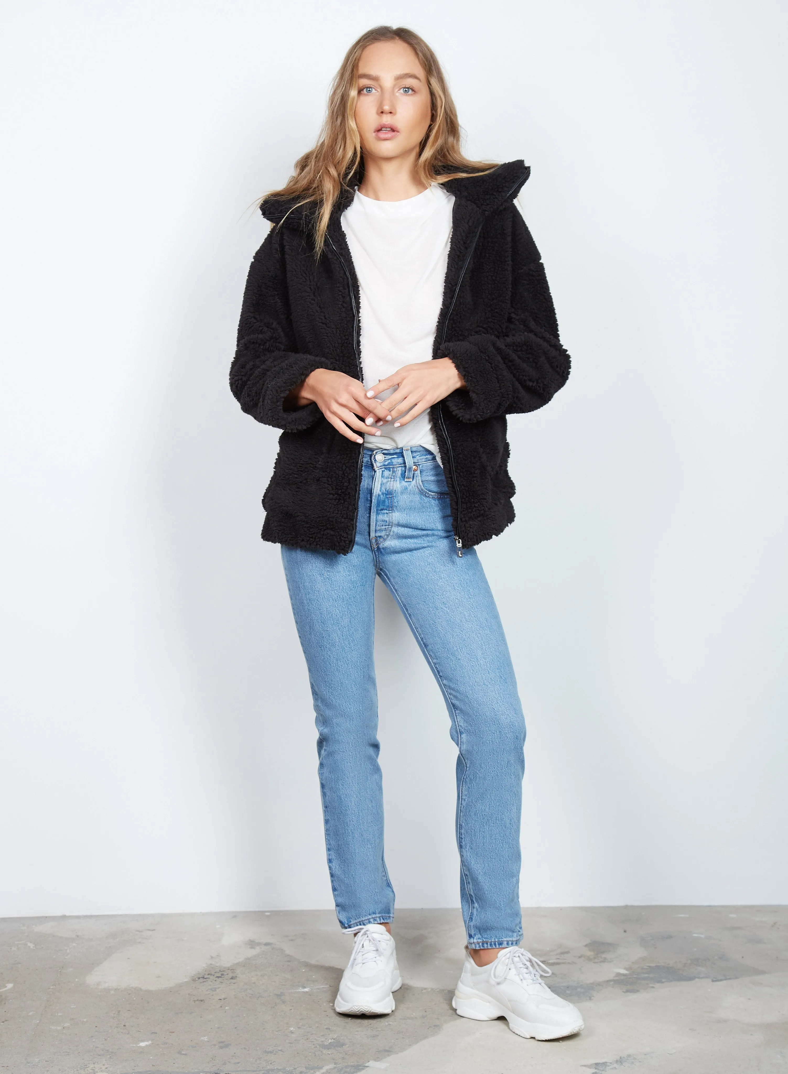 Dynamite Coat- Black