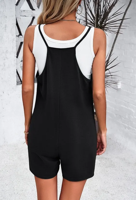 Effortless Charm Pocket Romper