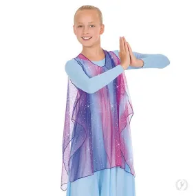 Eurotard 13848C Girls Soft Skies Draper Tunic