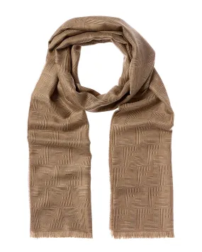FENDI FF Wool & Silk-Blend Scarf