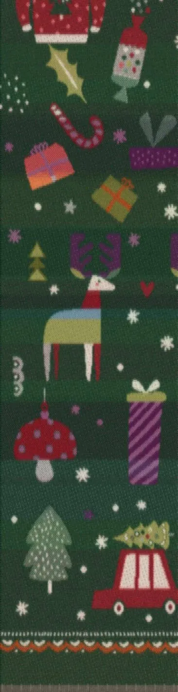 FRAAS - The Scarf Company - Christmas Kitsch: Black