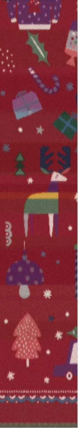FRAAS - The Scarf Company - Christmas Kitsch: Black