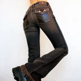 Funky Western Jeans