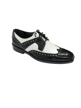 Gusto Black And White 8 1/2 Last Pair!