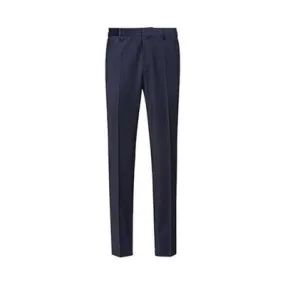 Hugo Boss Mens Slim fit Dress Pants 34 / 31 Blue Solid Stretch
