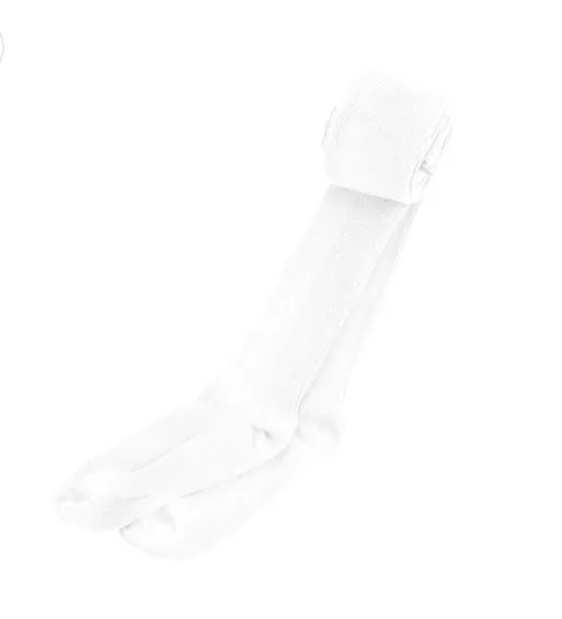 JRP Fine Rib Cotton Girls Tights