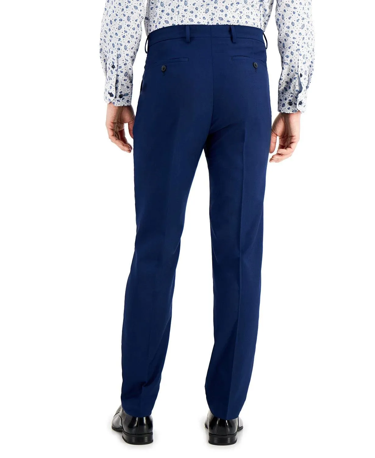 Kenneth Cole Reaction Mens Slim fit Dress Pants 32 / 30 Blue