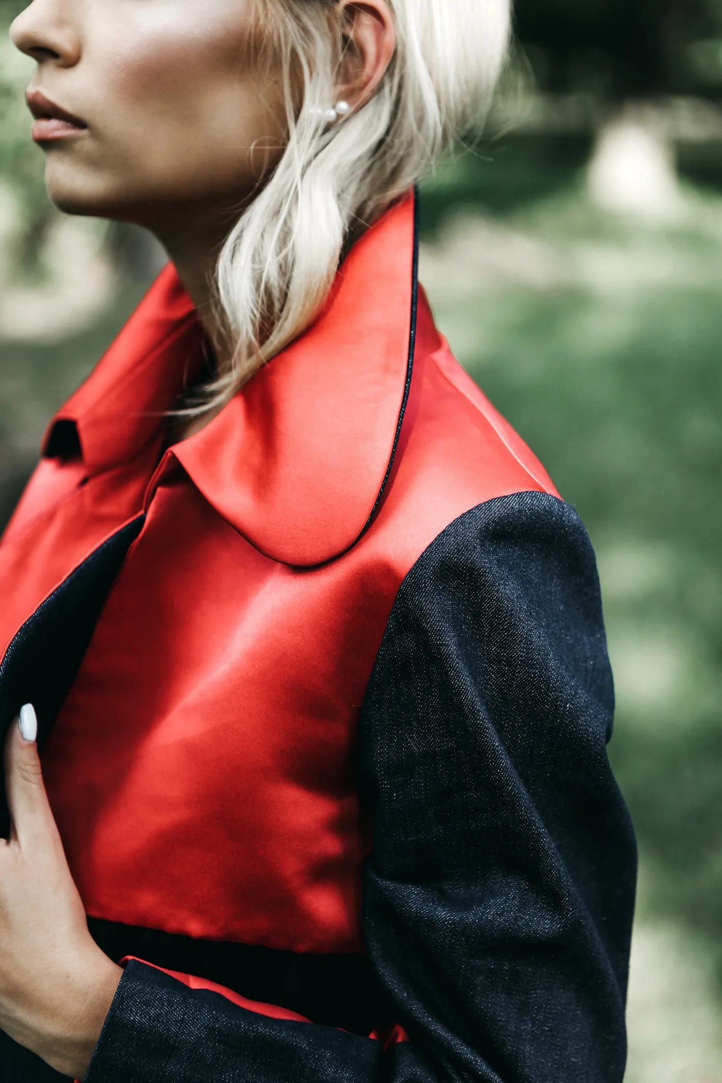 MRS V denim coat