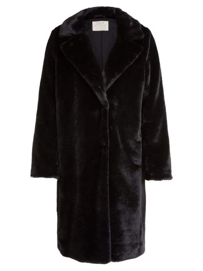 Oui Fun Fur Teddy Bear Coat 74283 9990