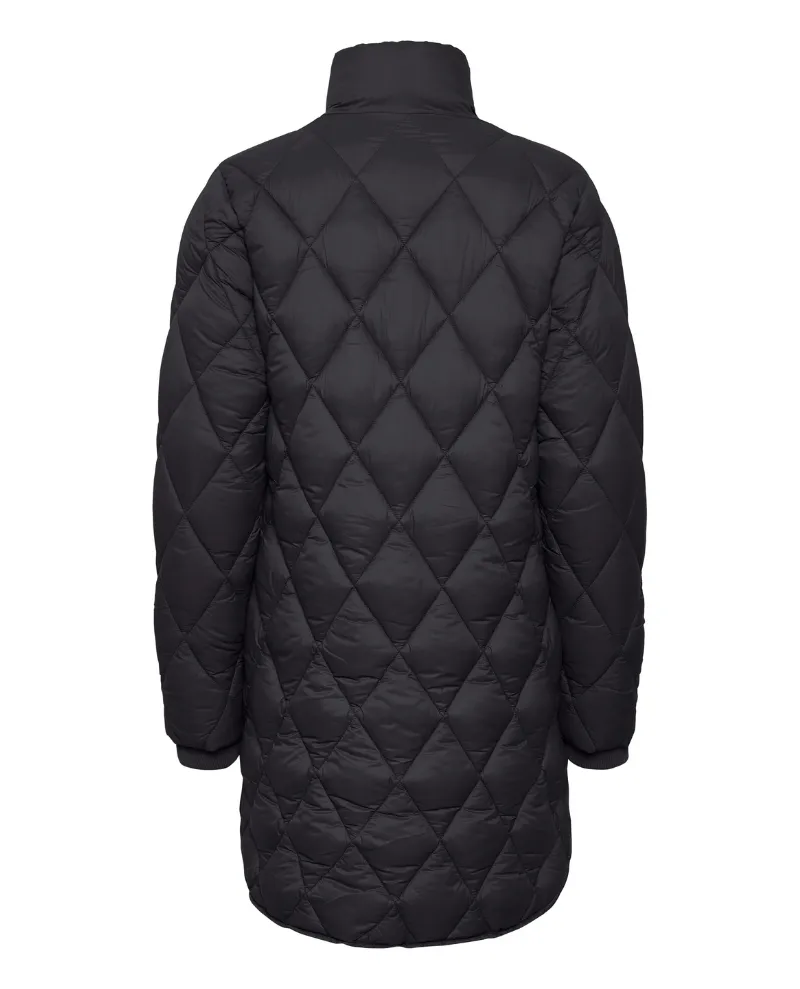 Part Two Olilas Black Quilted Jacket