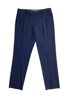 Perry Ellis Portfolio Mens Modern Fit Dress Pants Navy 34 x 30