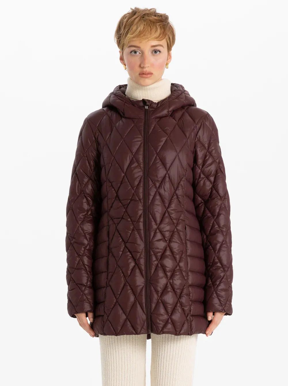Point Zero Coat - Ultralight - Merlot
