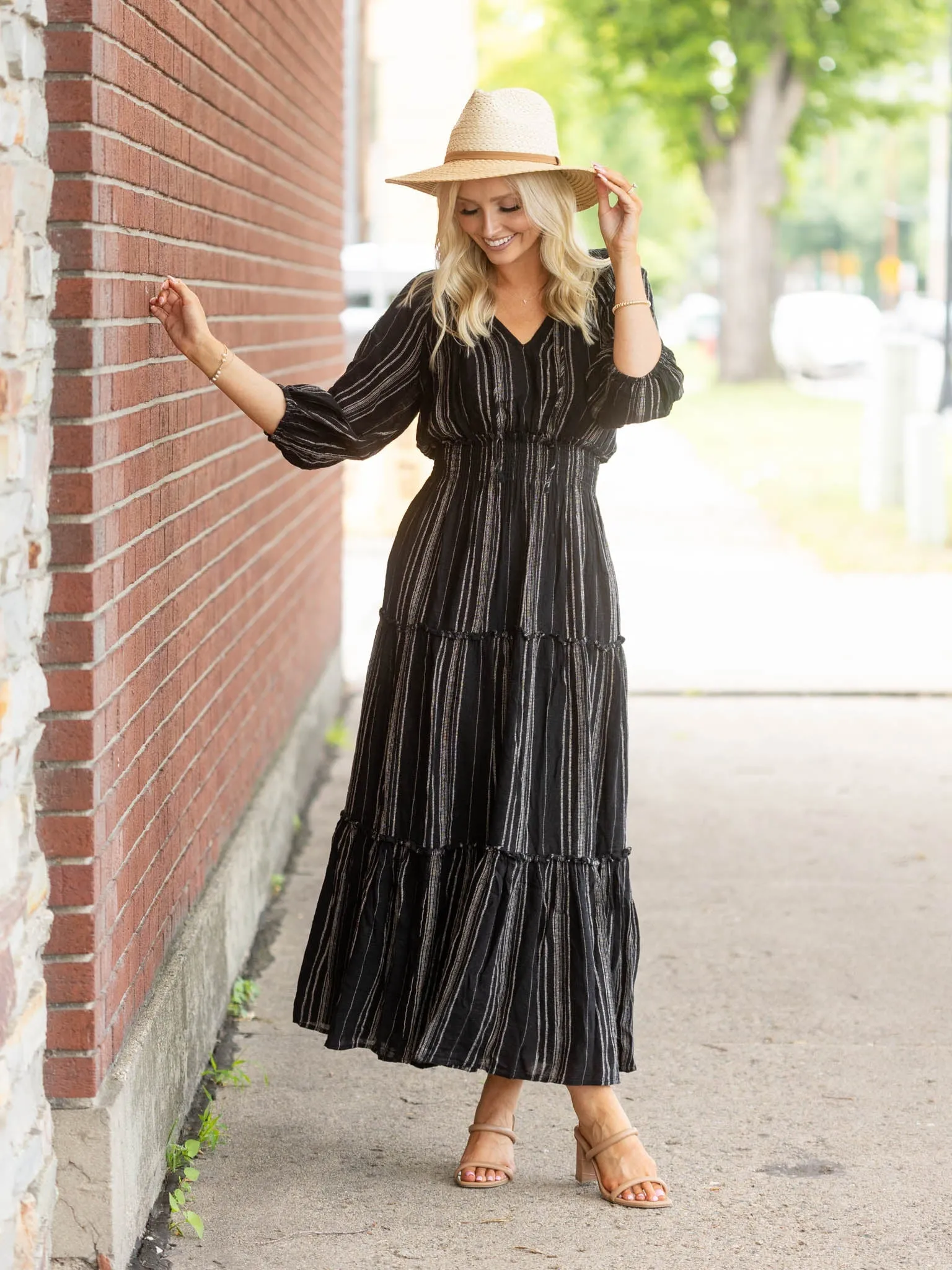 Rails Caterine Balboa Stripe Maxi Dress