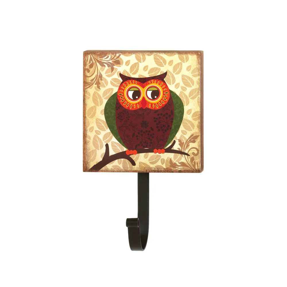 Retro Owl Wall Hook