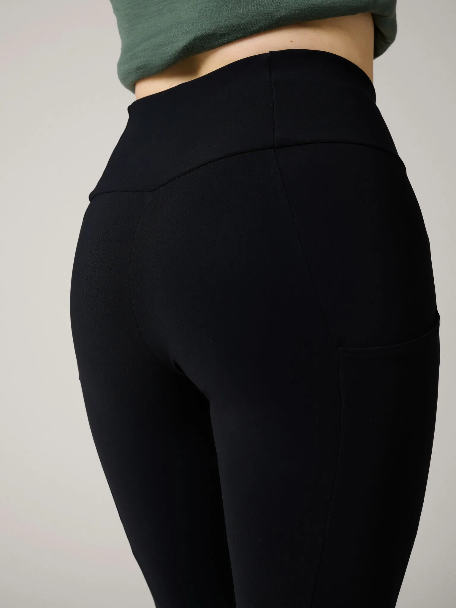 Rosa Hiking Tights Black