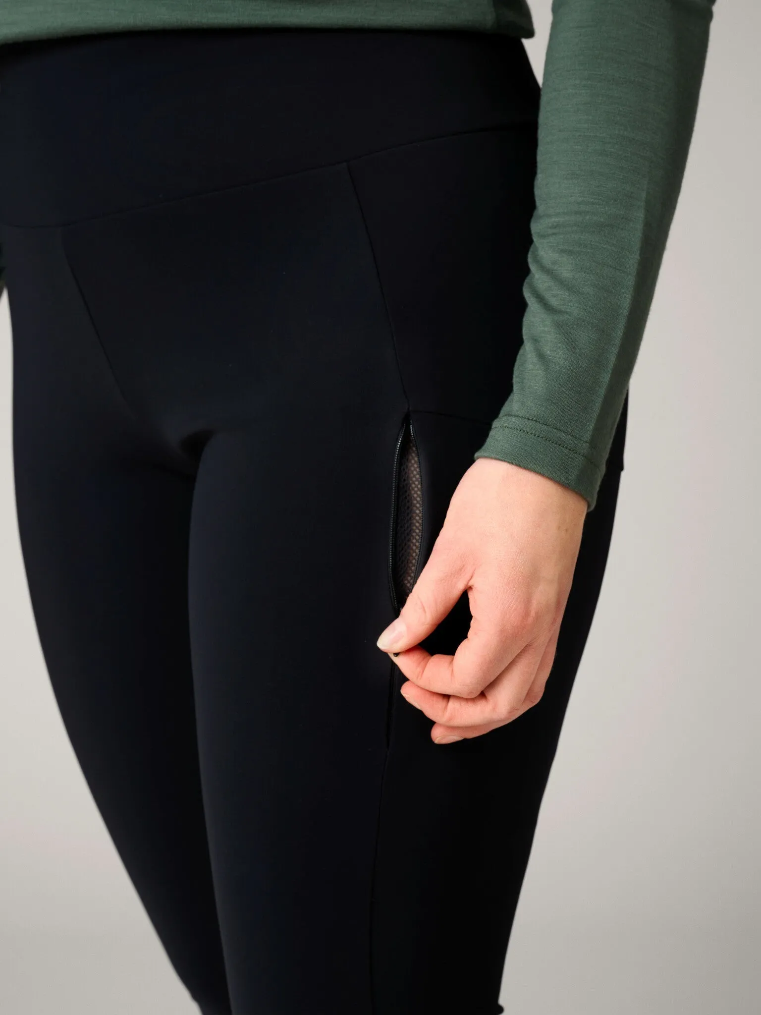 Rosa Hiking Tights Black