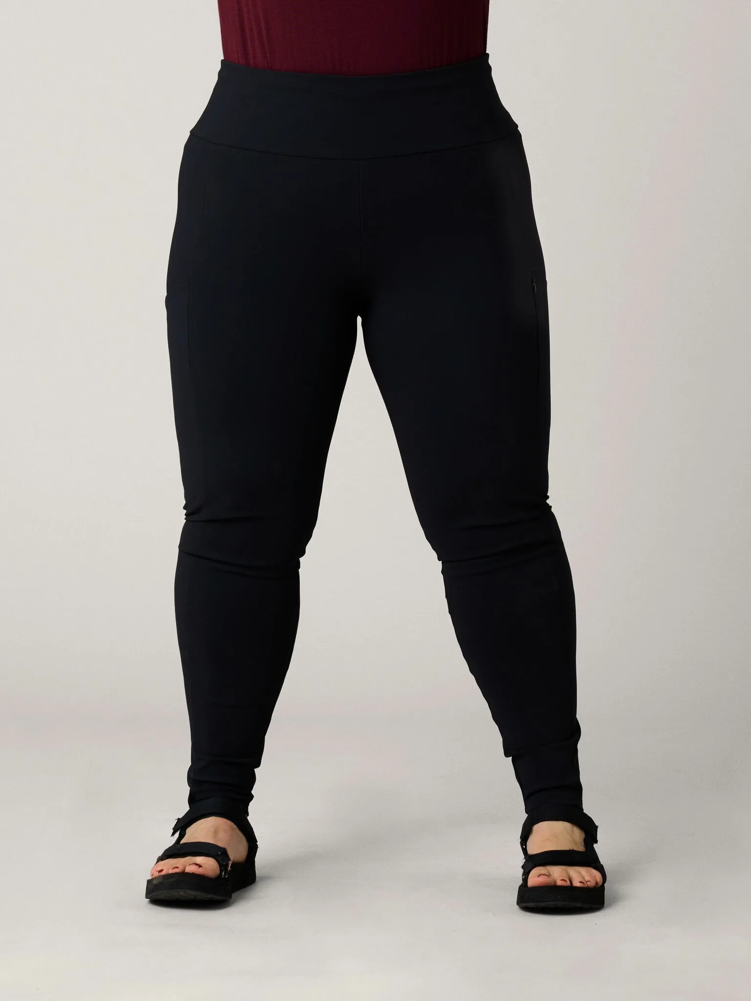 Rosa Hiking Tights Black