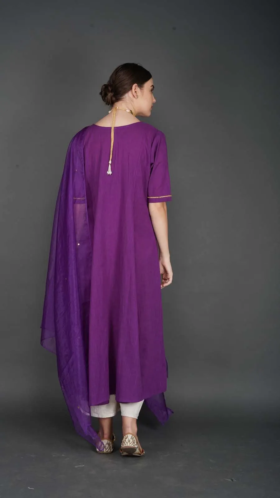 Royal Purple Suit Set