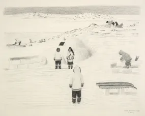 Setting Camp, by Itee Pootoogook
