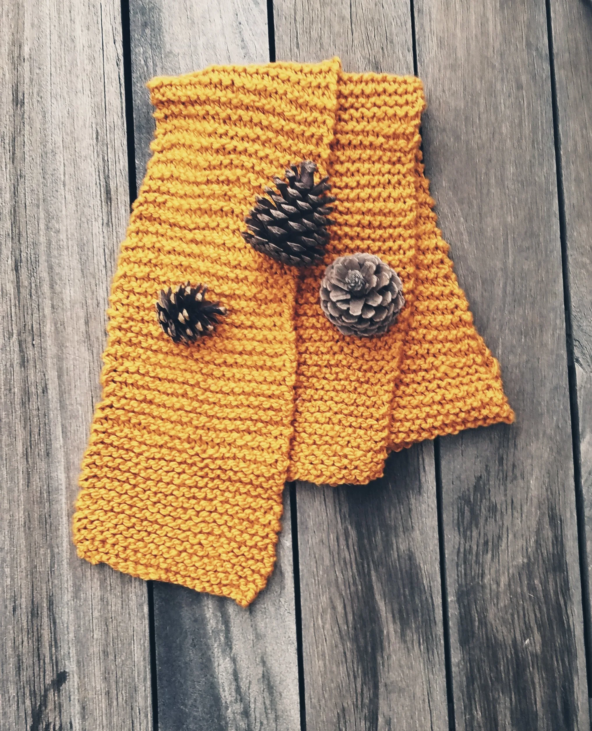 The Pumpkin Spice Extra Long Chunky Scarf