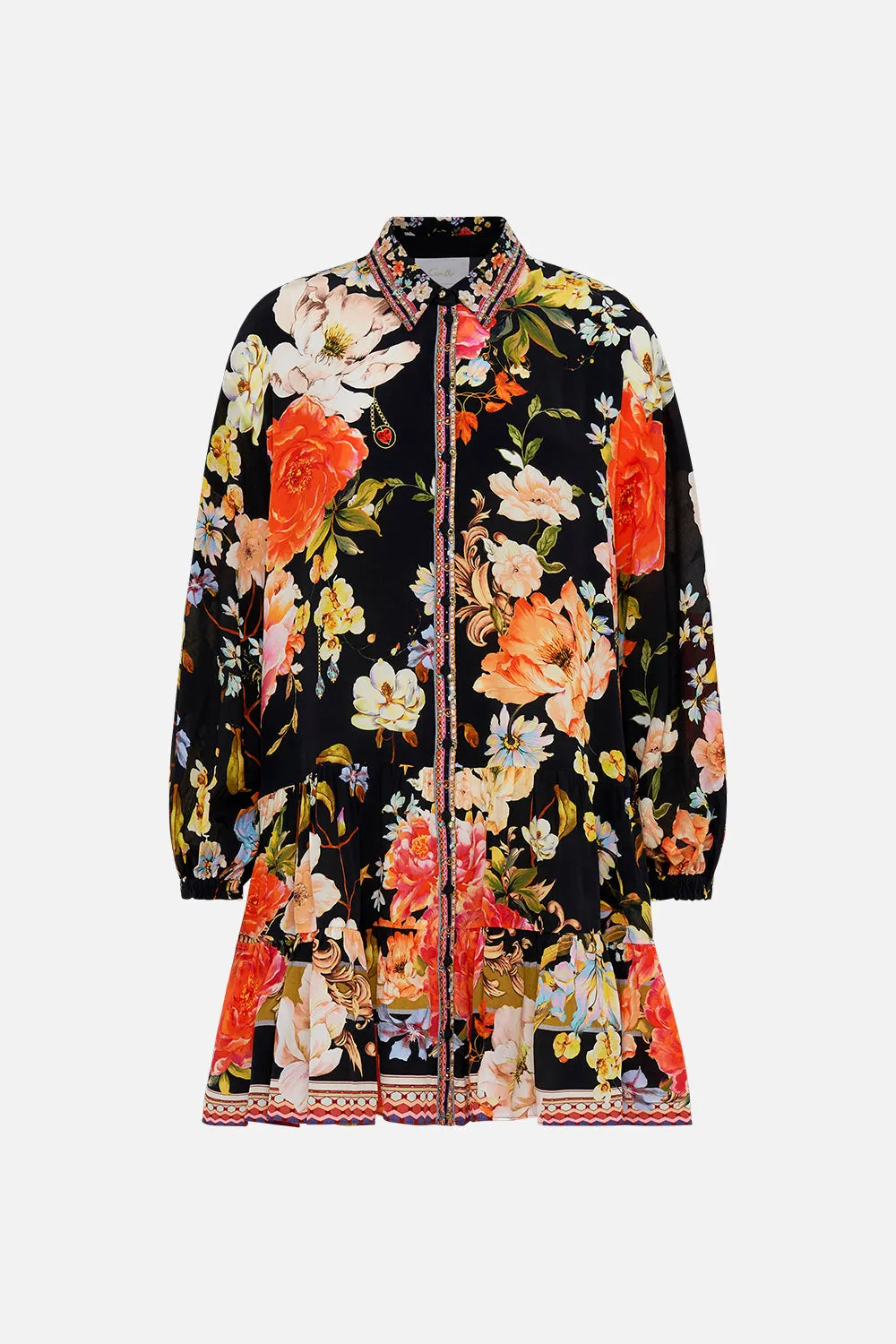 TIERED SHIRT DRESS SECRET HISTORY