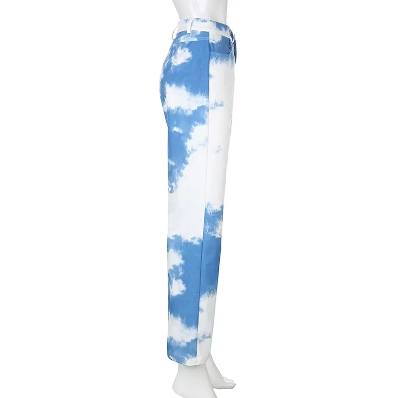 What A Bleach Flare Jeans
