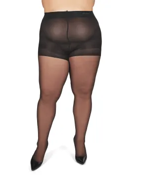 Women's Curvy All Day Sheer Control Top Pantyhose