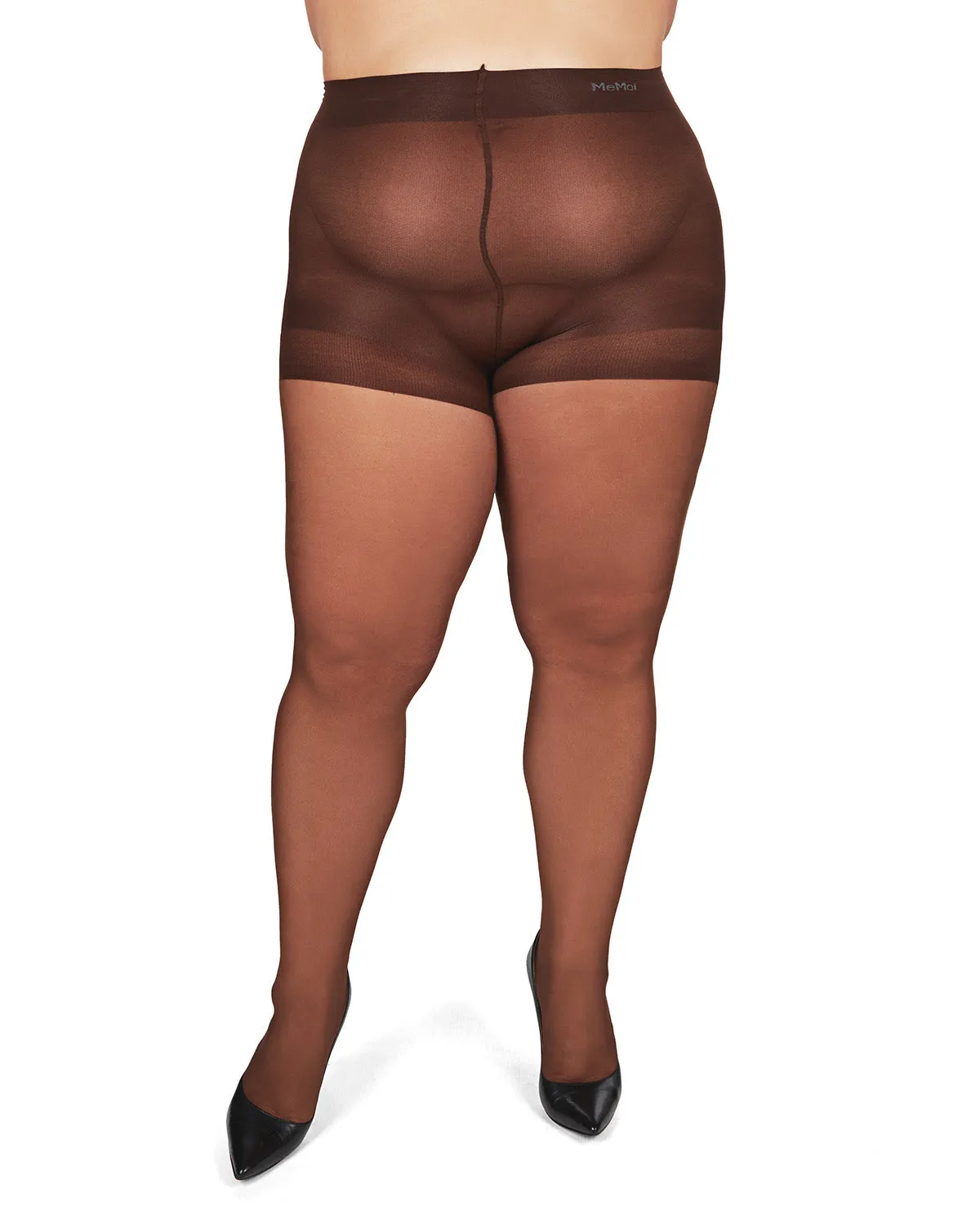 Women's Curvy All Day Sheer Control Top Pantyhose
