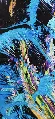 Women's Midi Dress with Long Sleeves in Multicolour Abstract Print - Stylish Wrap Design by Liquorish
