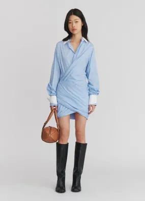Wrap Shirt Dress