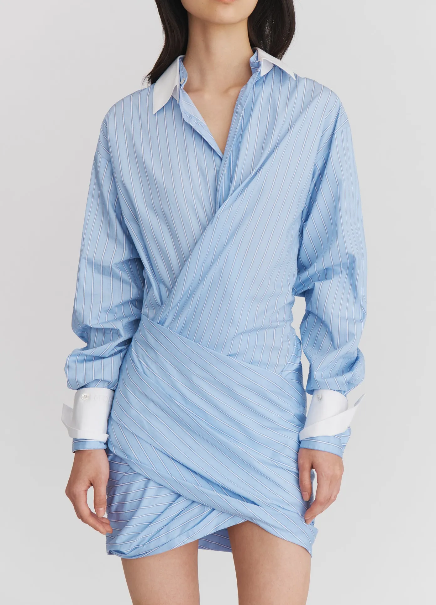 Wrap Shirt Dress