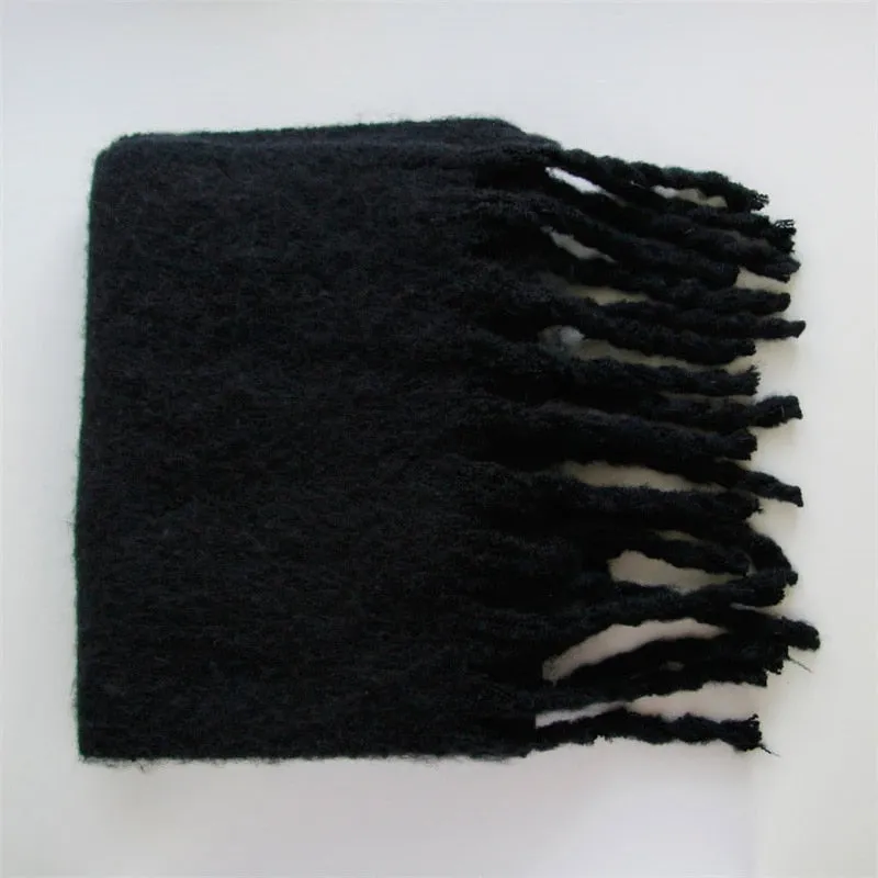 Yura Wool Blanket Scarf - 10 Colors