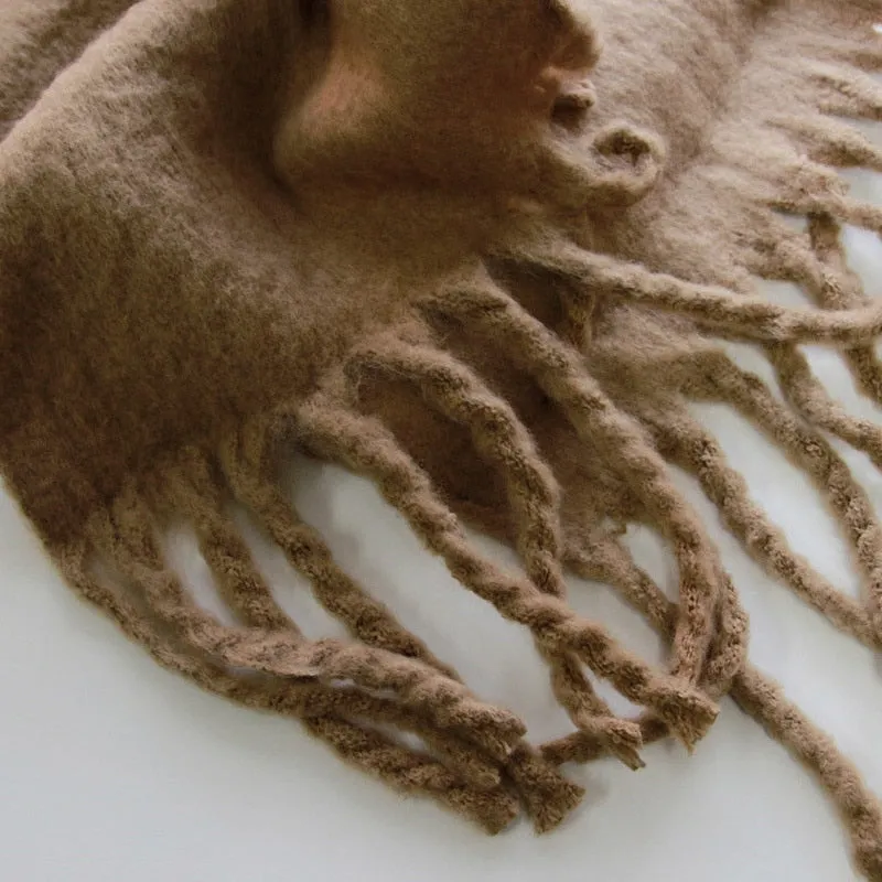 Yura Wool Blanket Scarf - 10 Colors