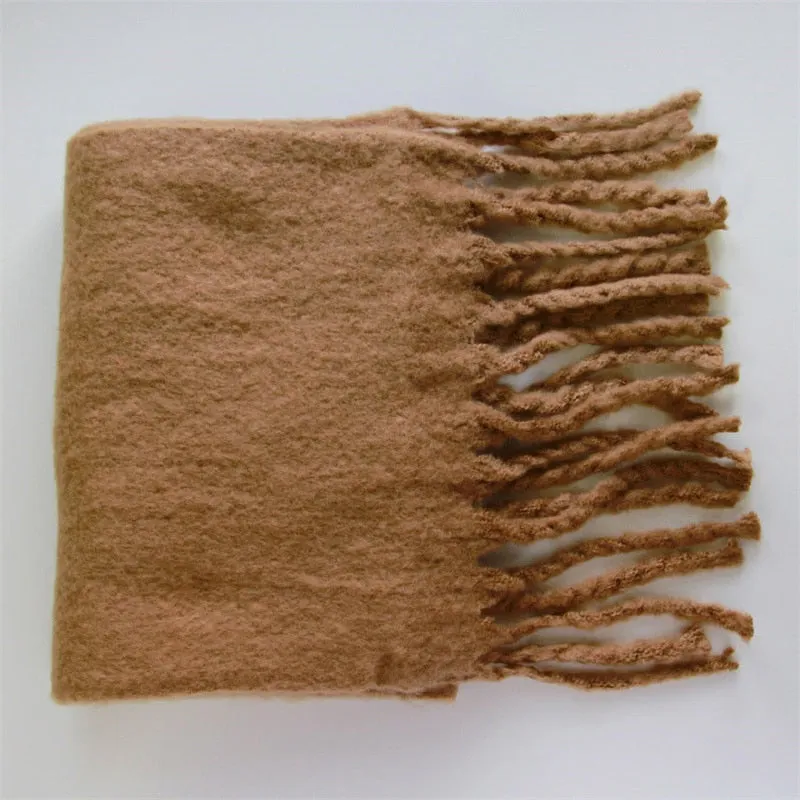 Yura Wool Blanket Scarf - 10 Colors
